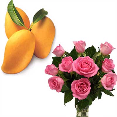 "Mangoes , Flowers (7th Evening) - Click here to View more details about this Product